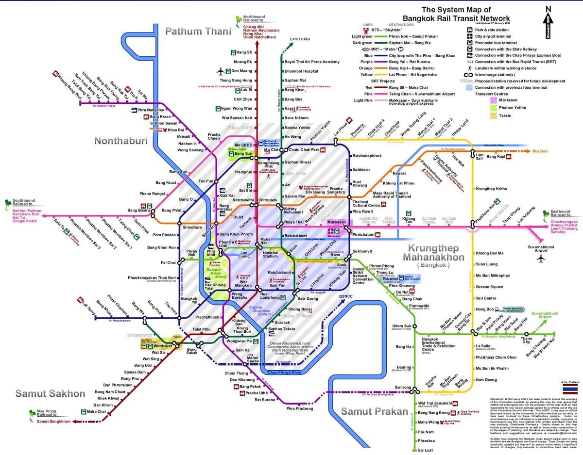 bkk ರೈಲು ನಕ್ಷೆ
